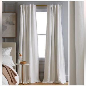 Quince European Linen room darkening curtain